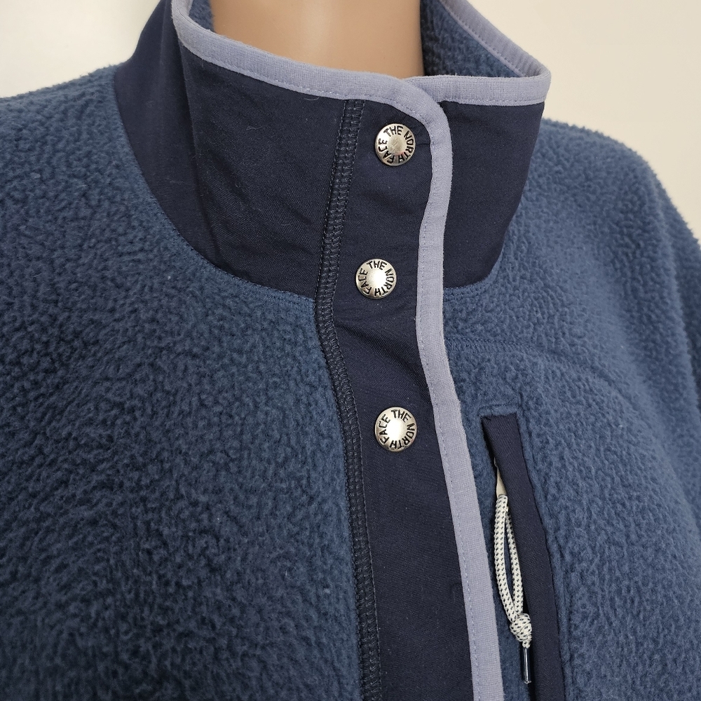 The North Face Cragmont Fleece Jacket Folk Blue Shady Summit Navy - Picture 12 of 14